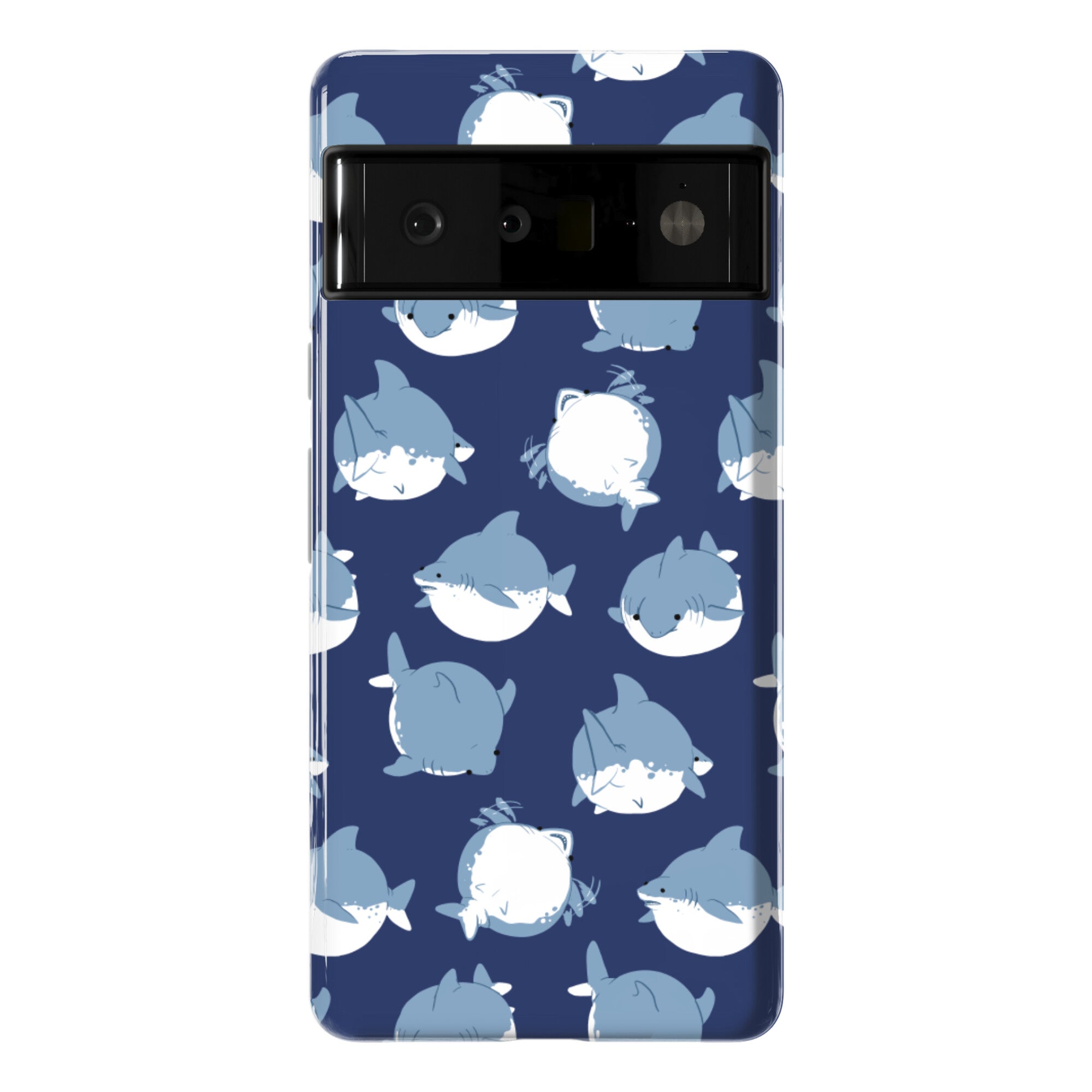 Fat Shark Pattern Phone Case