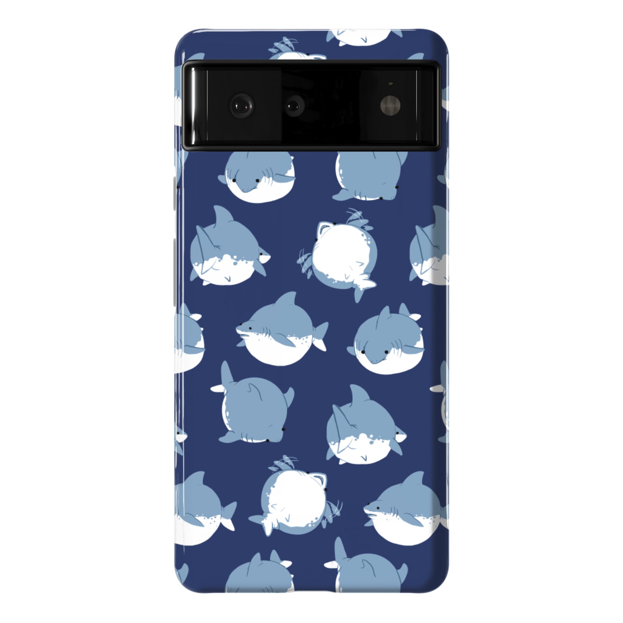 Fat Shark Pattern Phone Case