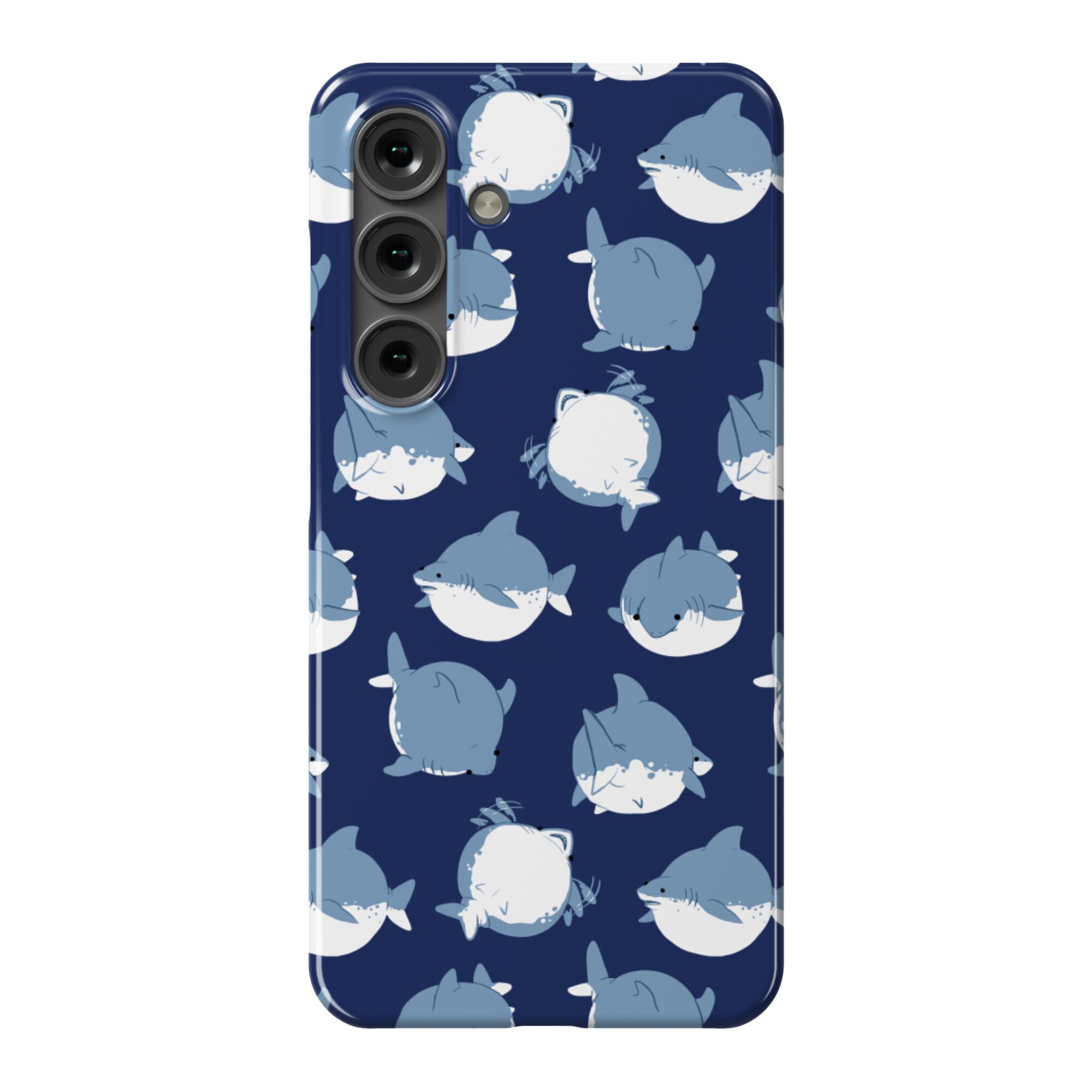 Fat Shark Pattern Phone Case