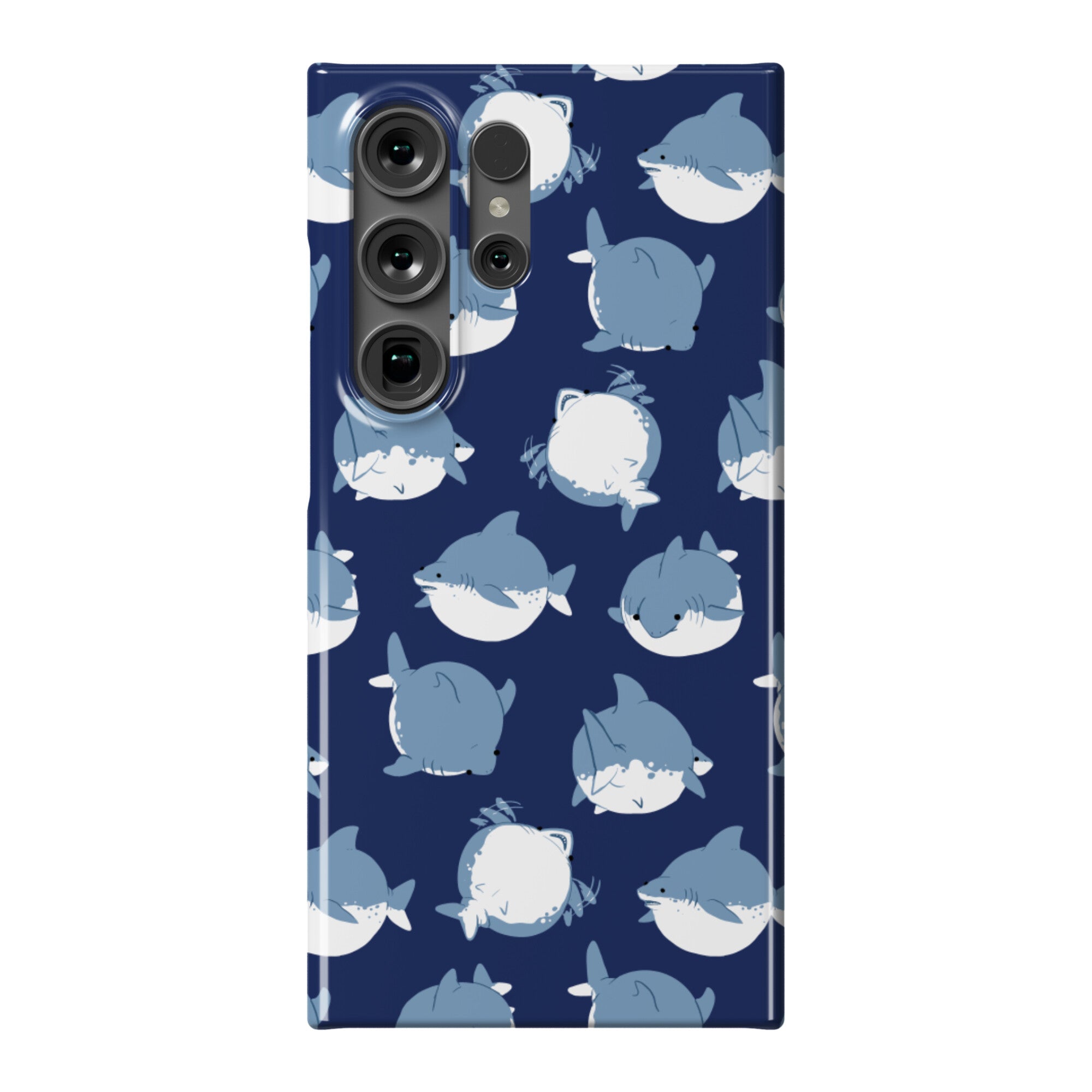 Fat Shark Pattern Phone Case