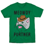 Meowdy Purtner Cowboy Cat T-Shirt
