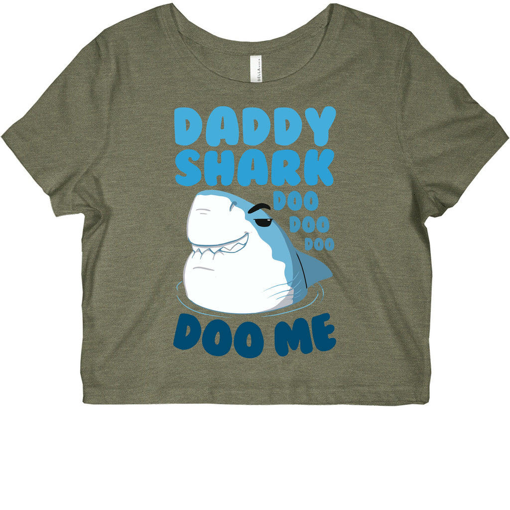 Daddy Shark doo doo doo DOO ME Graphic Baby Tee