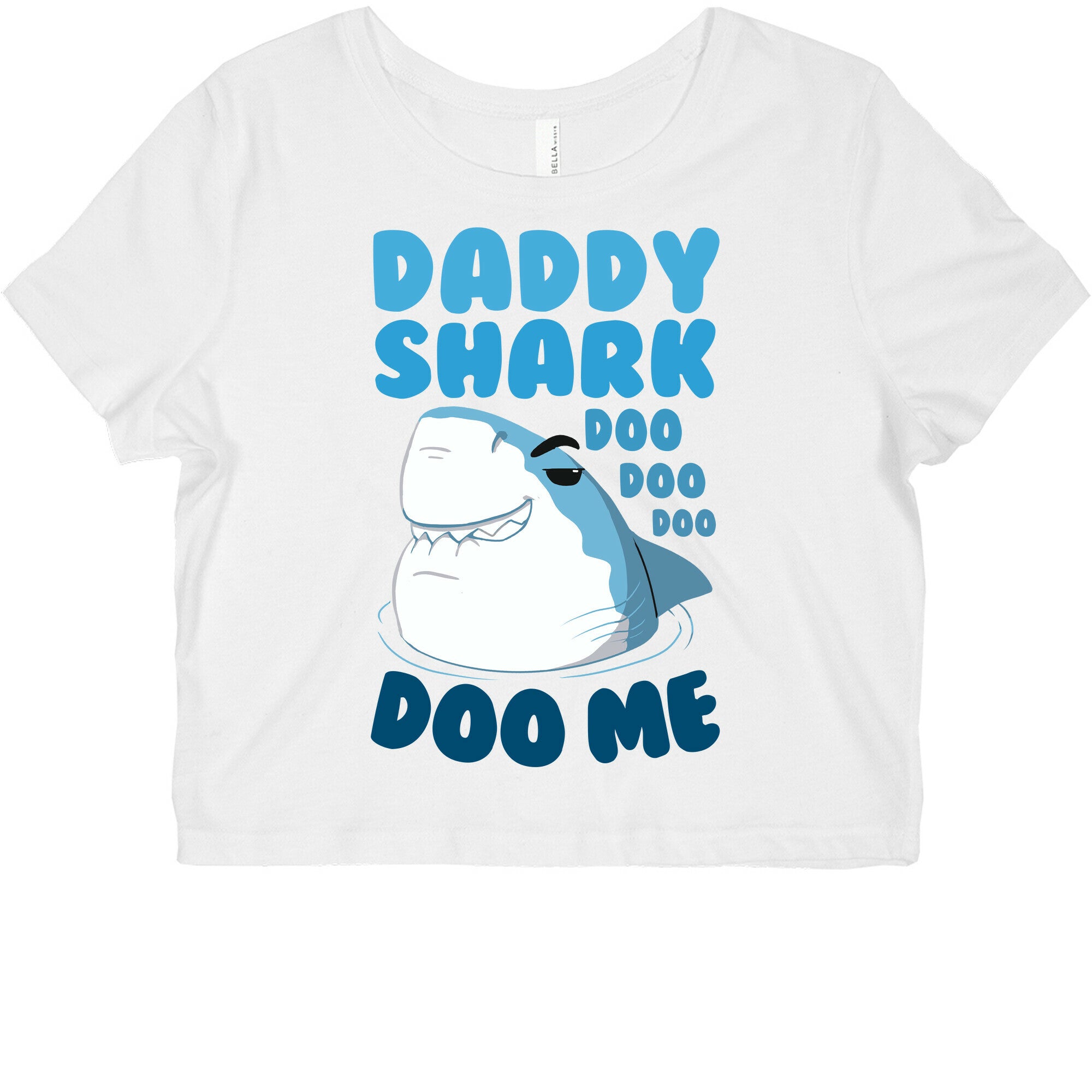 Daddy Shark doo doo doo DOO ME Graphic Baby Tee