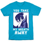 You Take My Breath Away - Choking Sasuke Meme Unisex Triblend Tee
