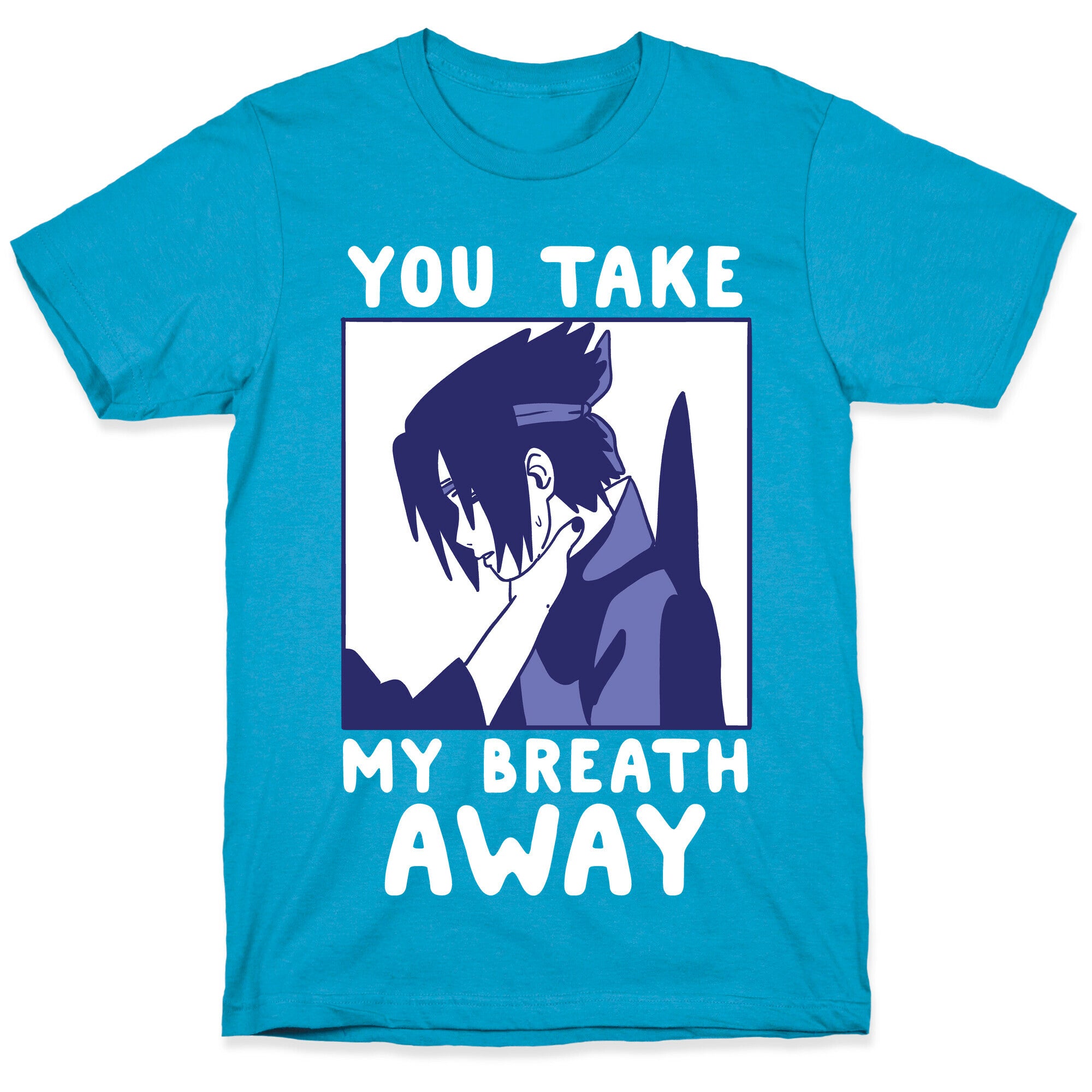 You Take My Breath Away - Choking Sasuke Meme Unisex Triblend Tee