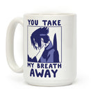 You Take My Breath Away - Choking Sasuke Meme Coffee Mug