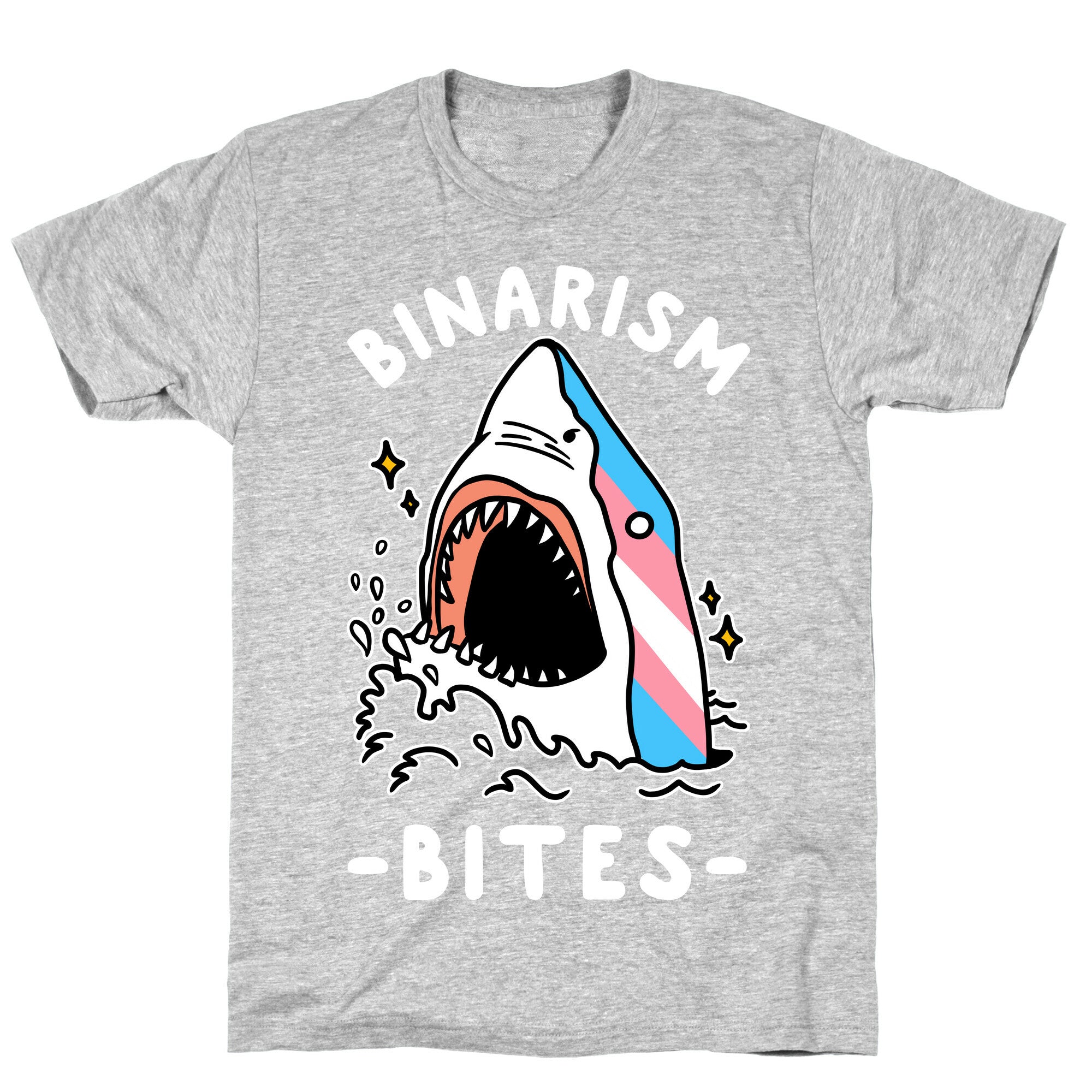 Binarism Bites Transgender T-Shirt