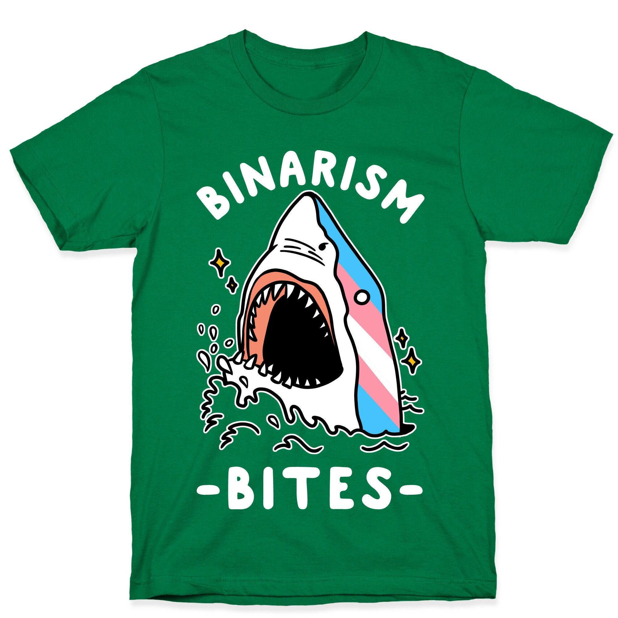 Binarism Bites Transgender T-Shirt