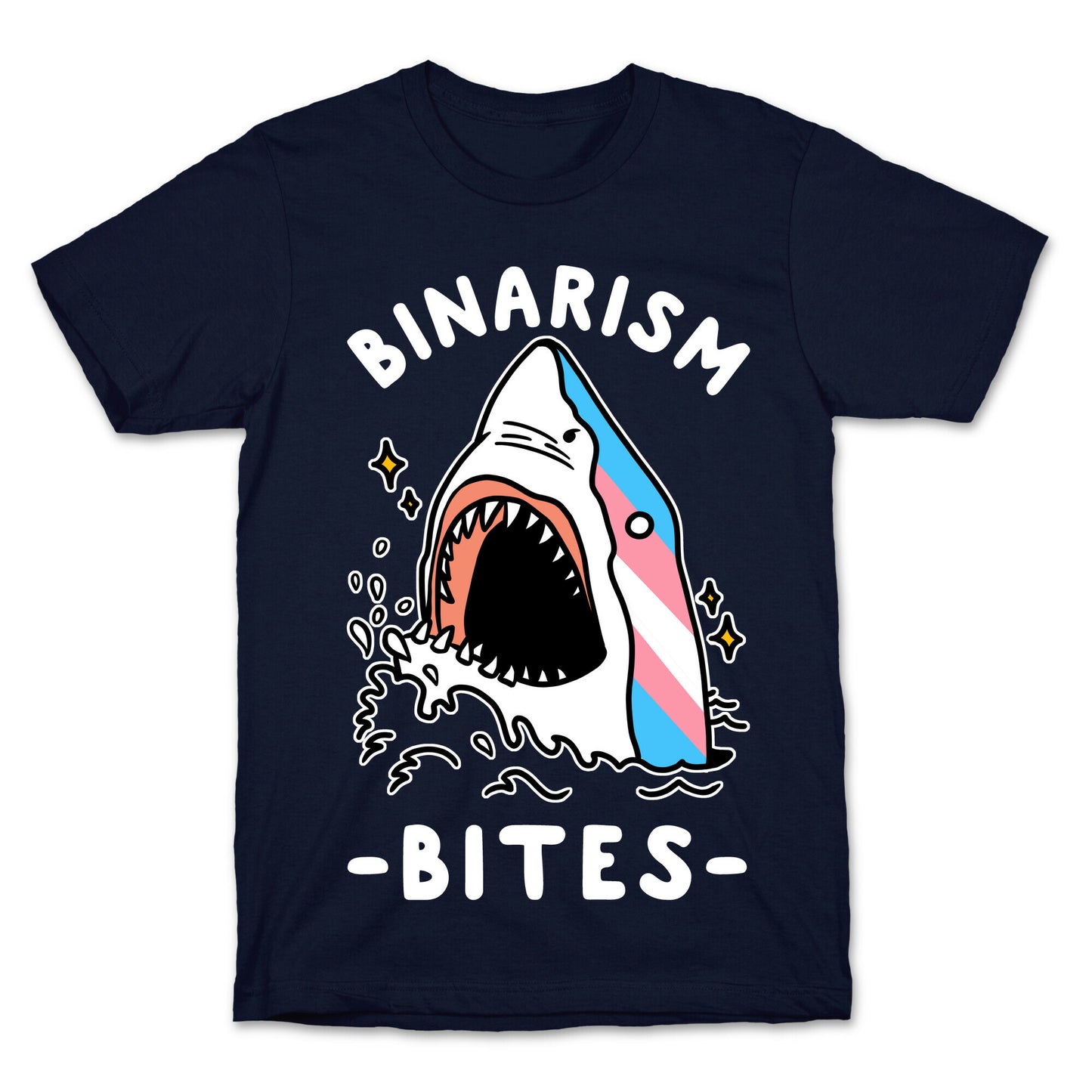 Binarism Bites Transgender T-Shirt