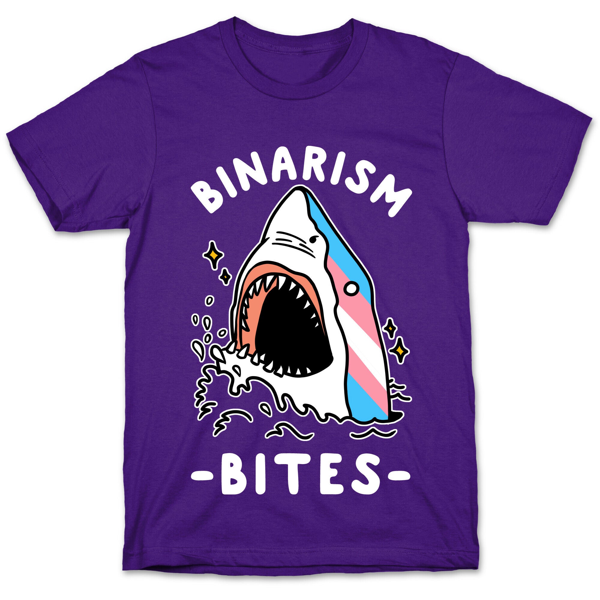 Binarism Bites Transgender T-Shirt