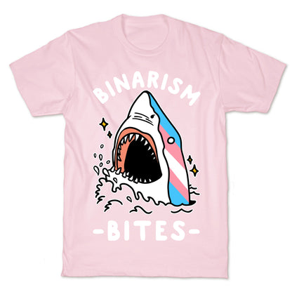 Binarism Bites Transgender T-Shirt
