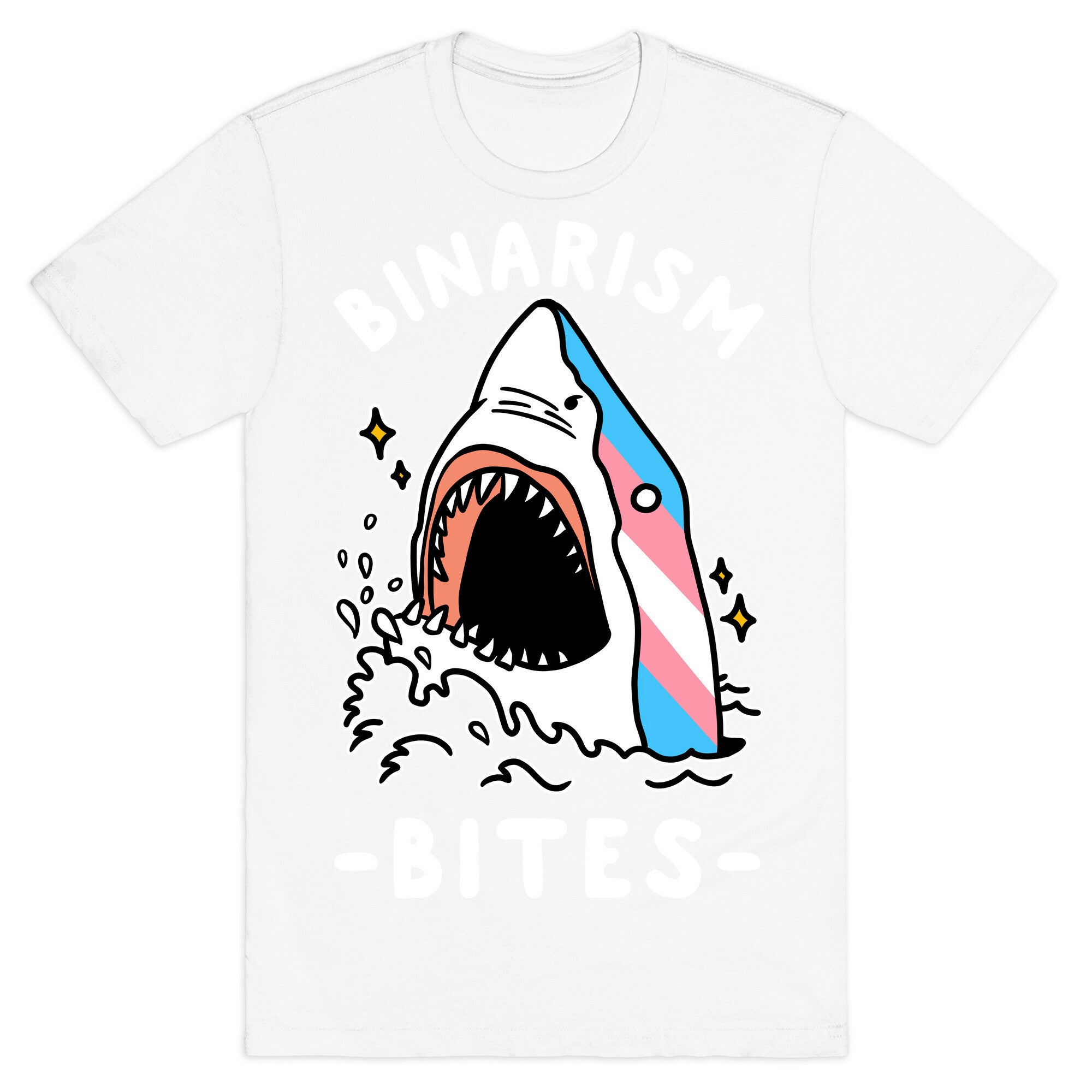 Binarism Bites Transgender T-Shirt