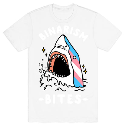 Binarism Bites Transgender T-Shirt