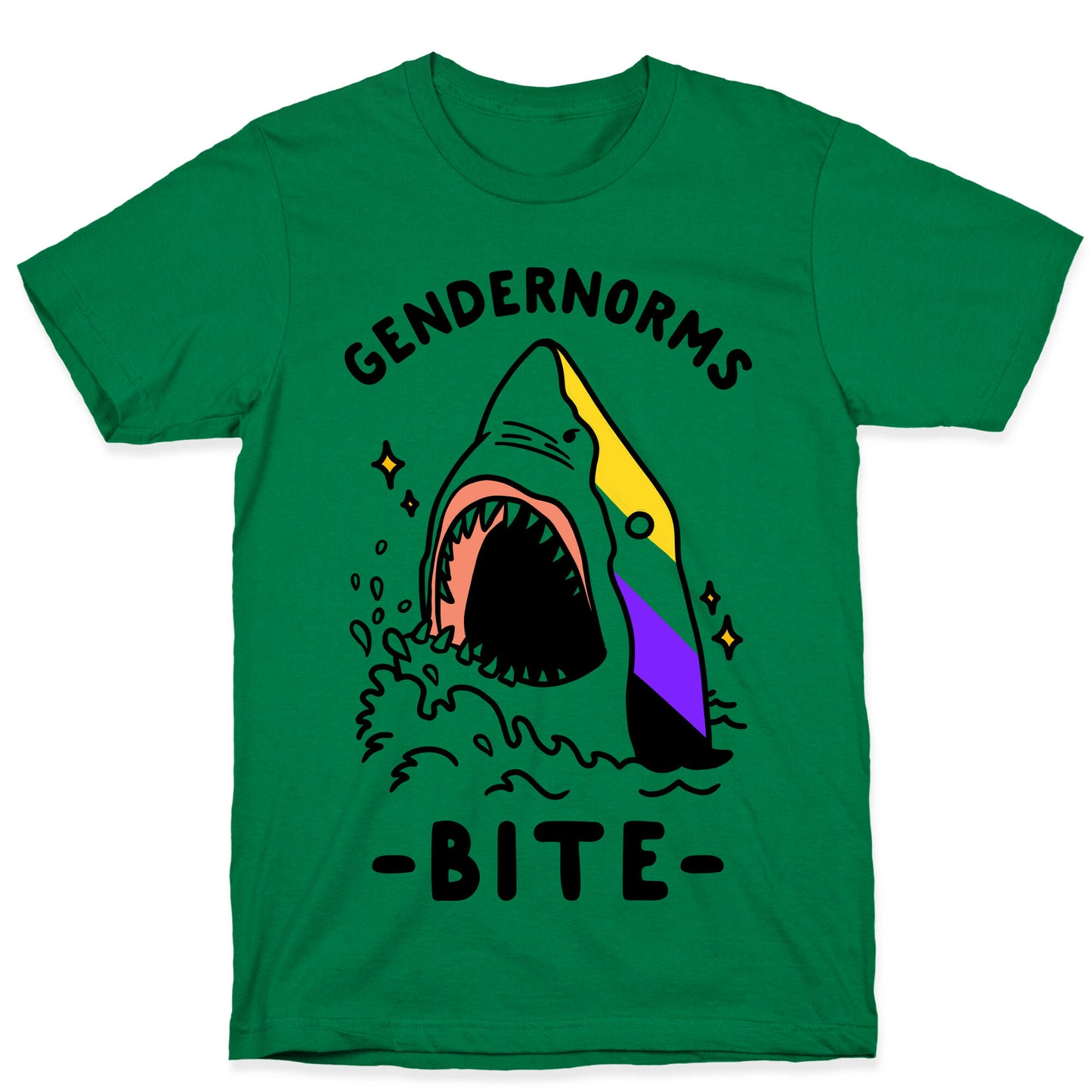 Gendernorms Bite Non-Binary T-Shirt