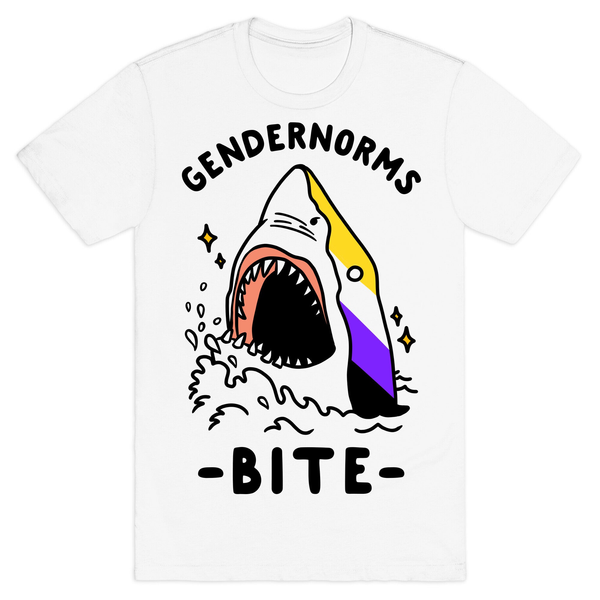Gendernorms Bite Non-Binary T-Shirt