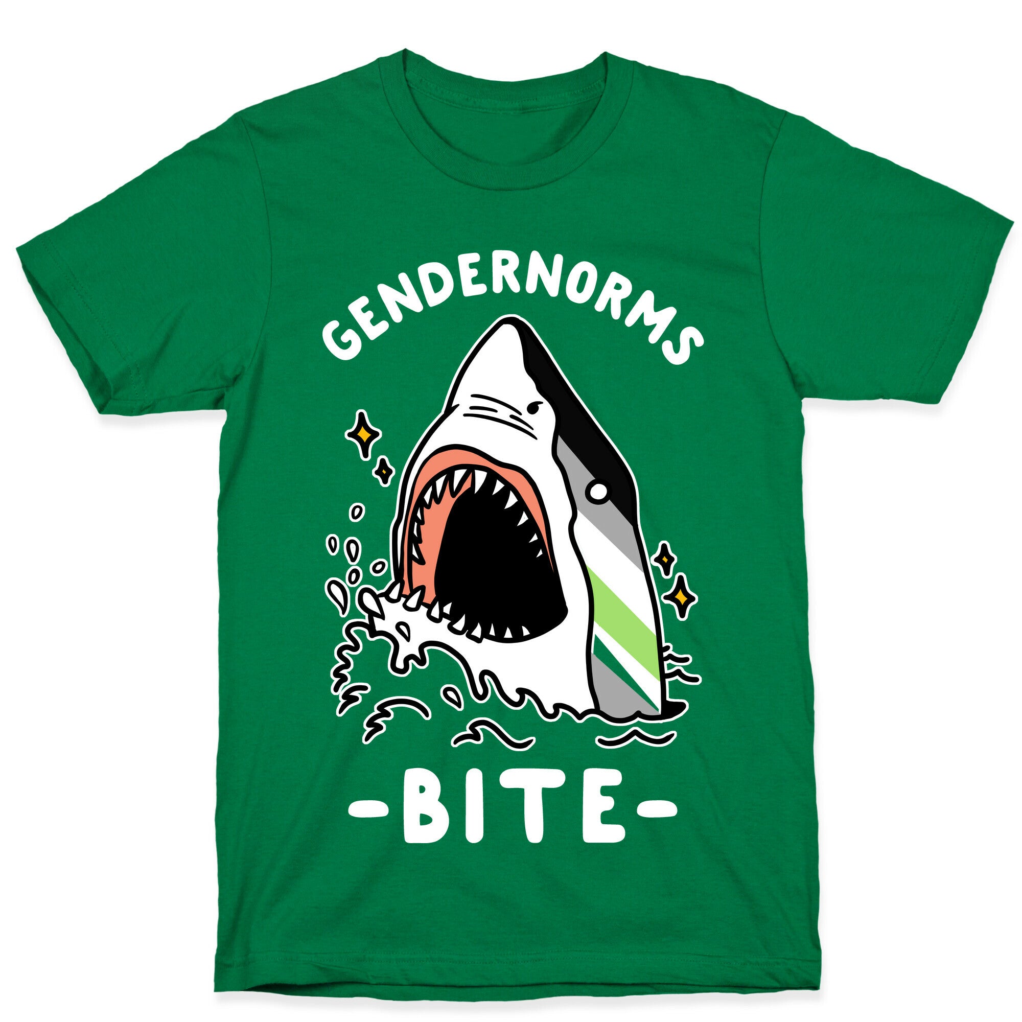 Gendernorms Bite Agender T-Shirt