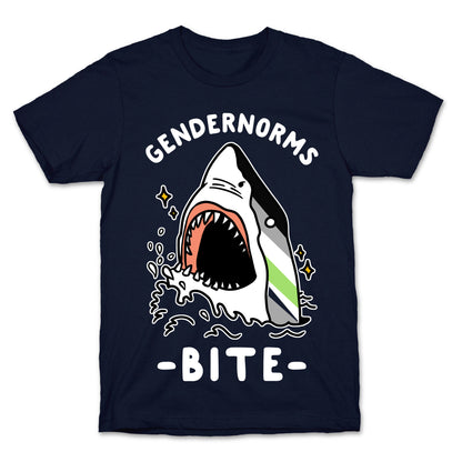 Gendernorms Bite Agender T-Shirt