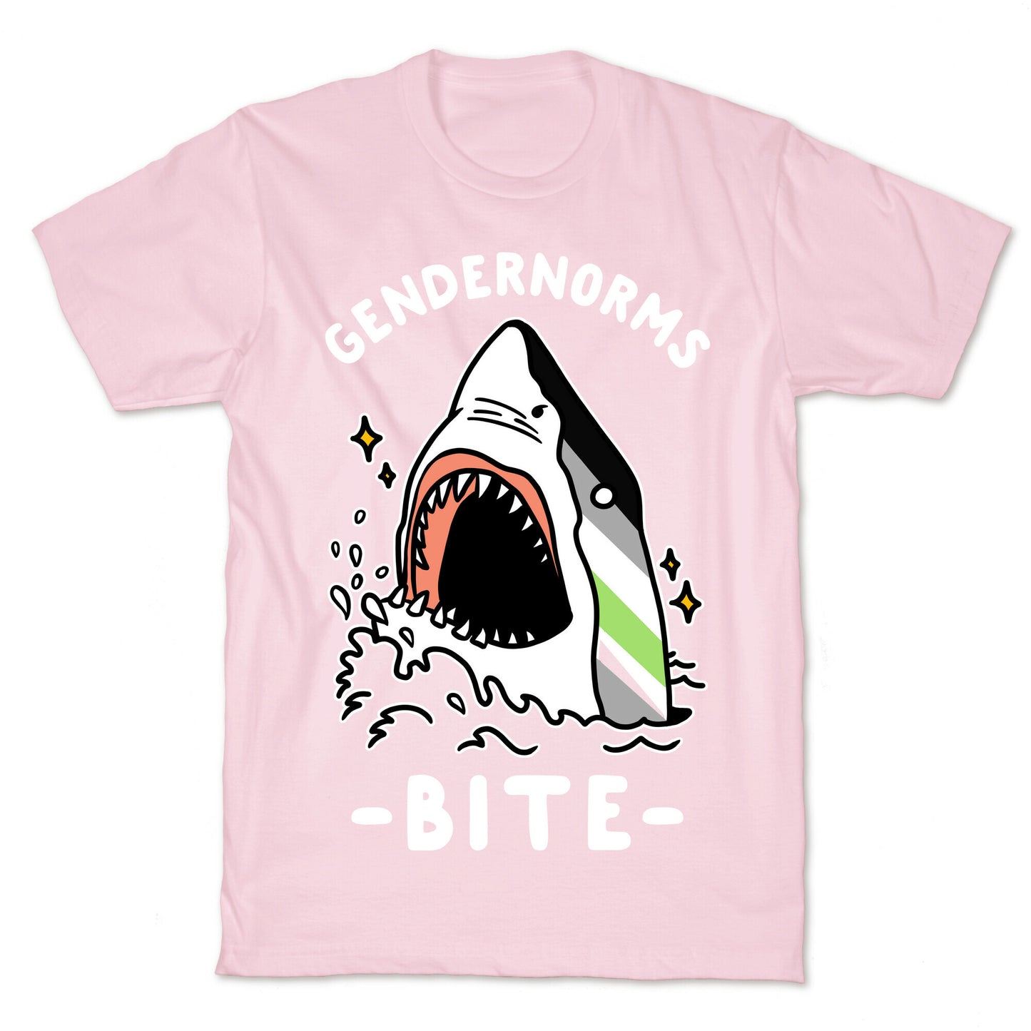 Gendernorms Bite Agender T-Shirt