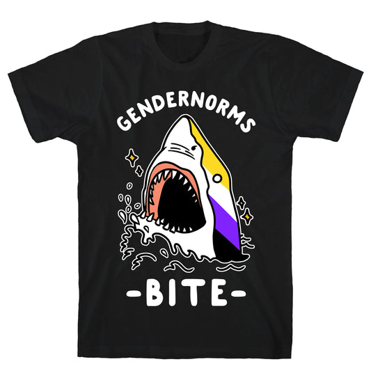 Gendernorms Bite Non-Binary T-Shirt