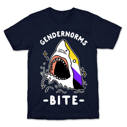 Gendernorms Bite Non-Binary T-Shirt