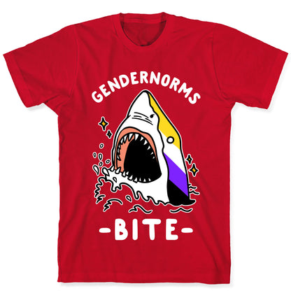 Gendernorms Bite Non-Binary T-Shirt