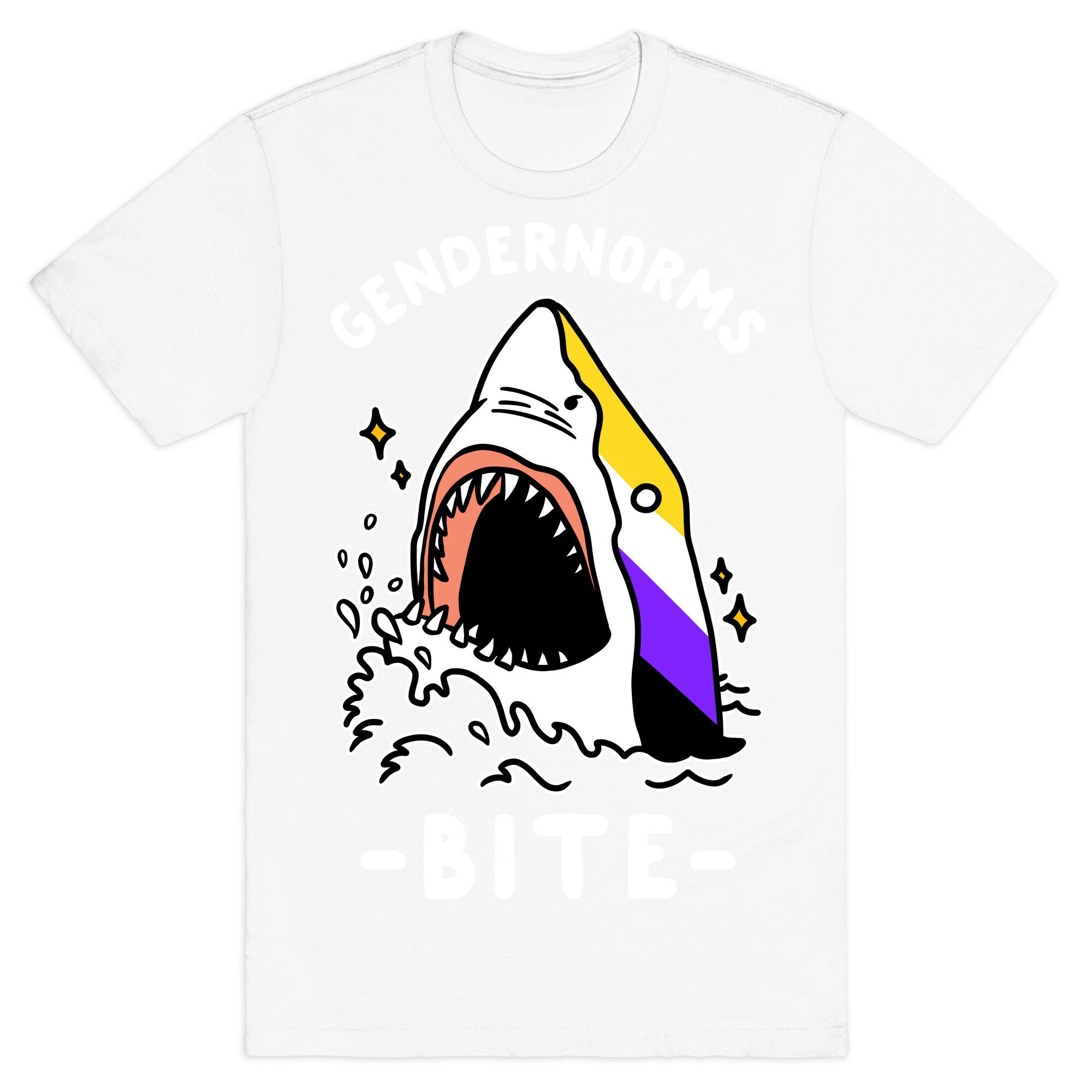 Gendernorms Bite Non-Binary T-Shirt