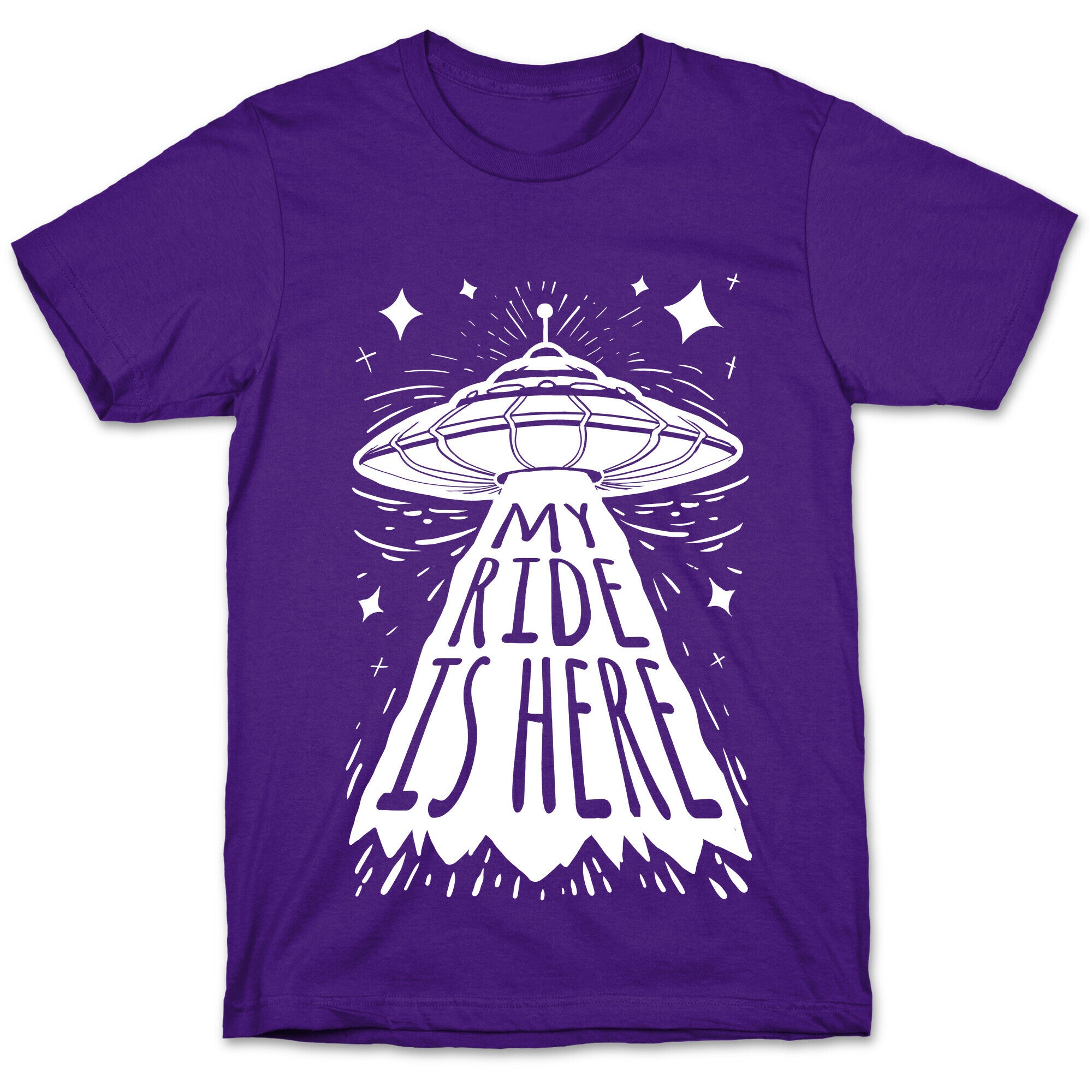 My ride Is Here T-Shirt