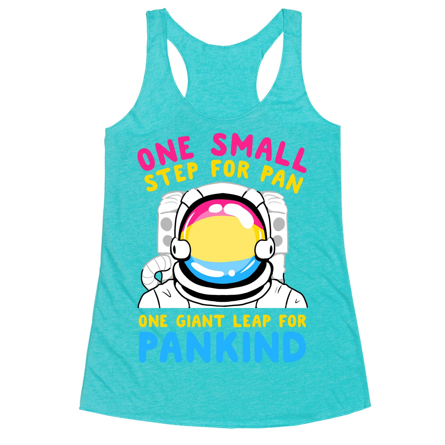 One Small Step For Pan, One Giant Leap For Pankind Racerback Tank