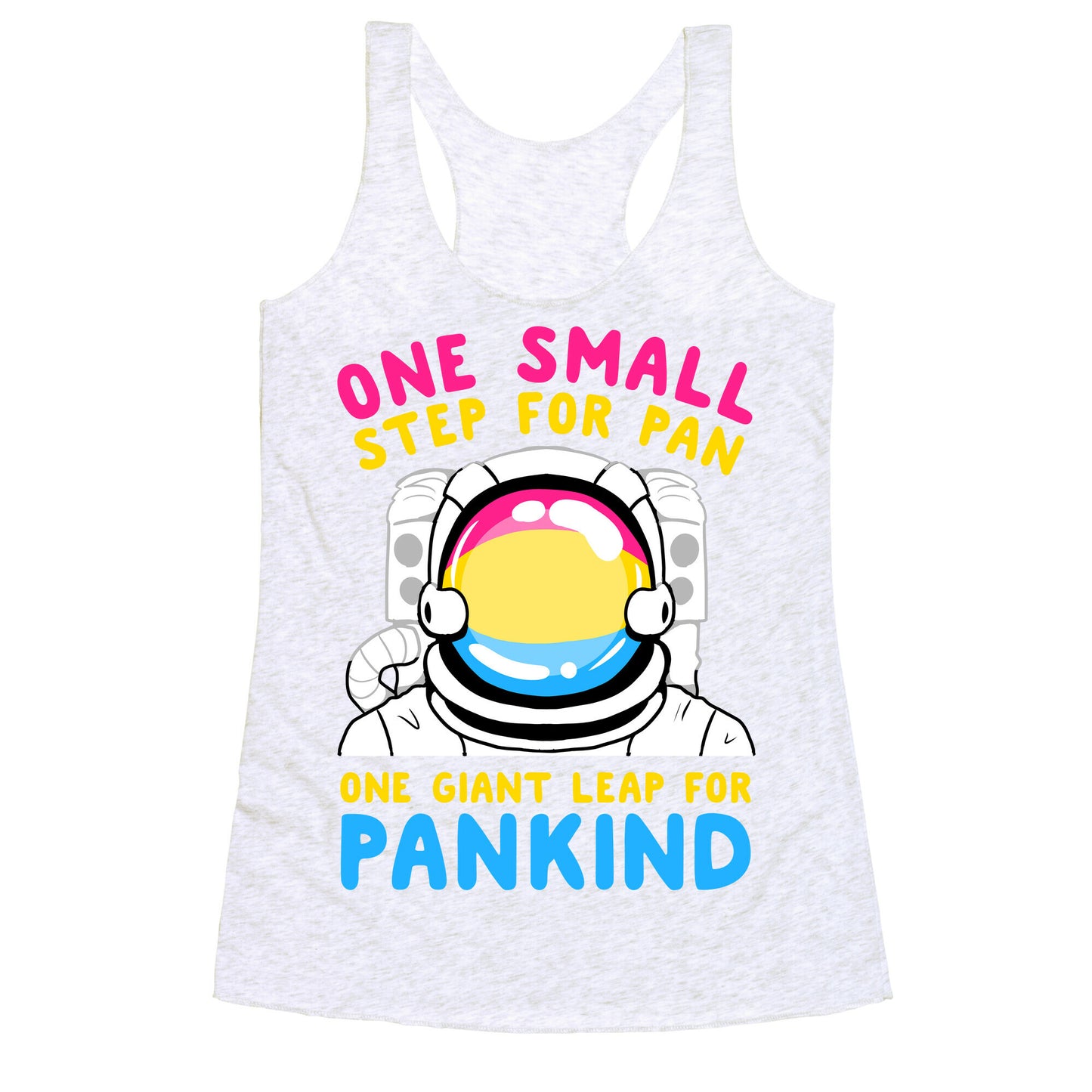 One Small Step For Pan, One Giant Leap For Pankind Racerback Tank