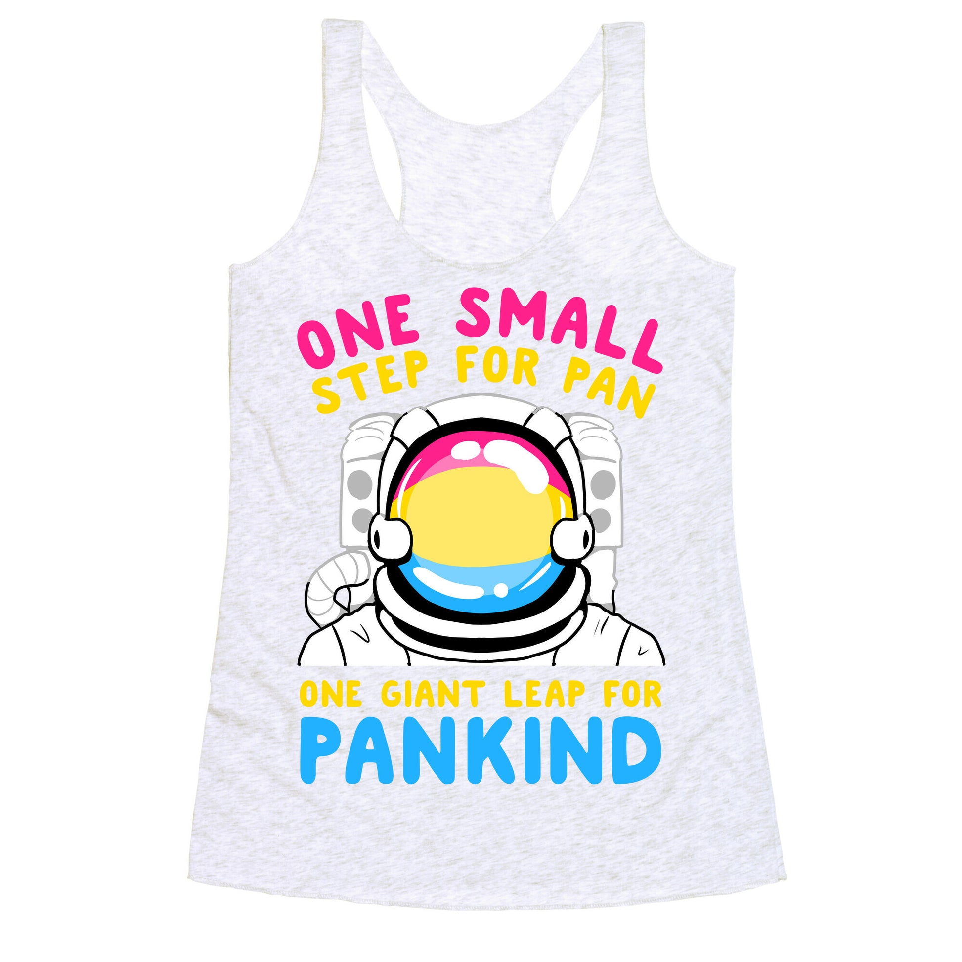 One Small Step For Pan, One Giant Leap For Pankind Racerback Tank