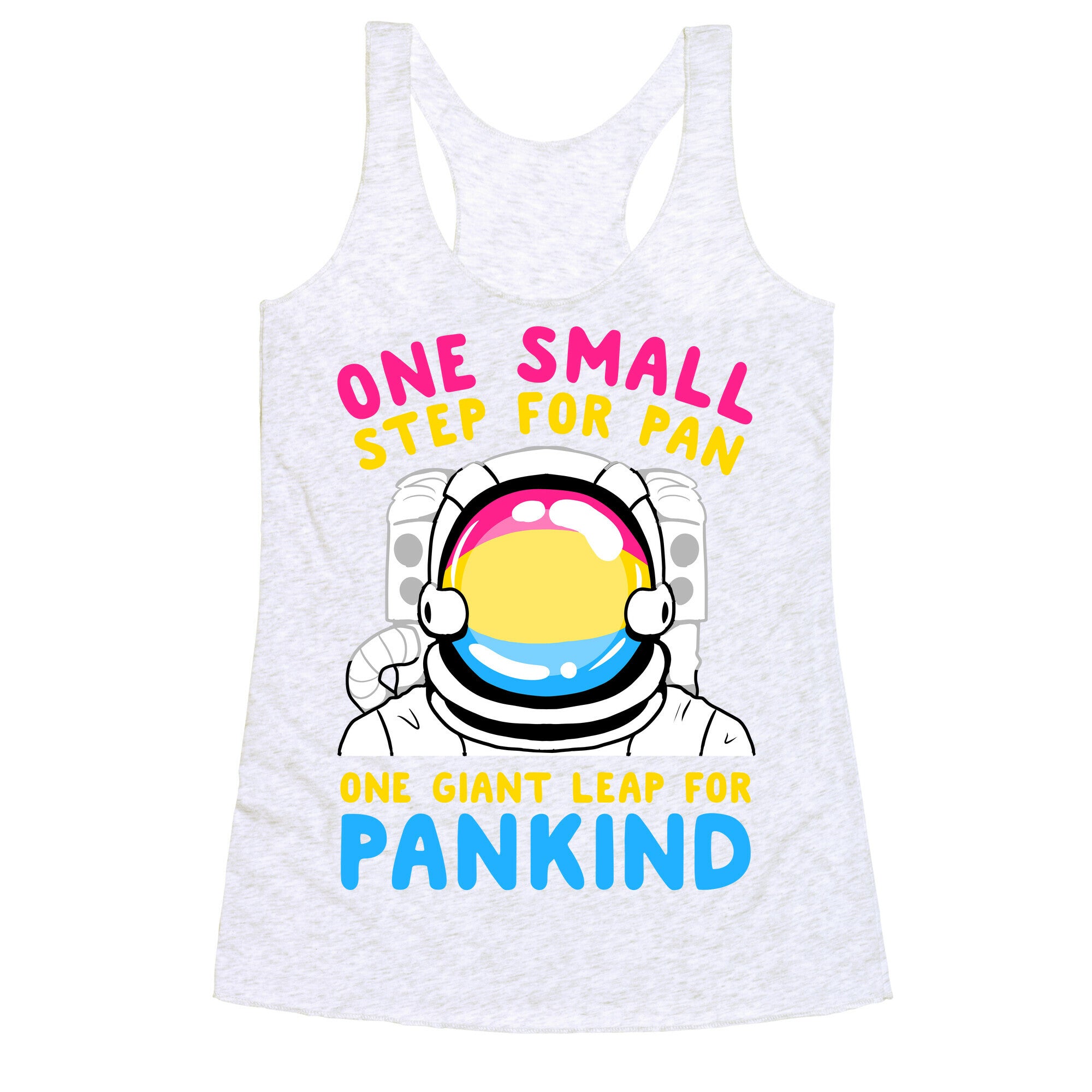 One Small Step For Pan, One Giant Leap For Pankind Racerback Tank
