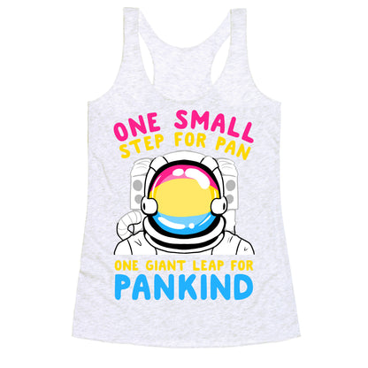 One Small Step For Pan, One Giant Leap For Pankind Racerback Tank