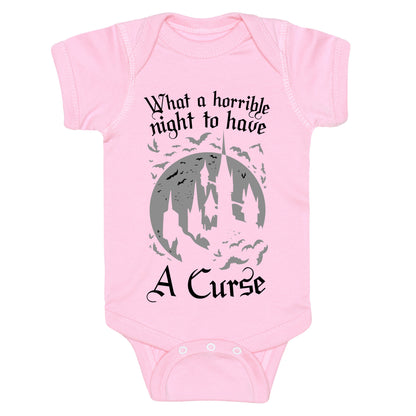 What A Horrible Night To Have A Curse Baby One Piece