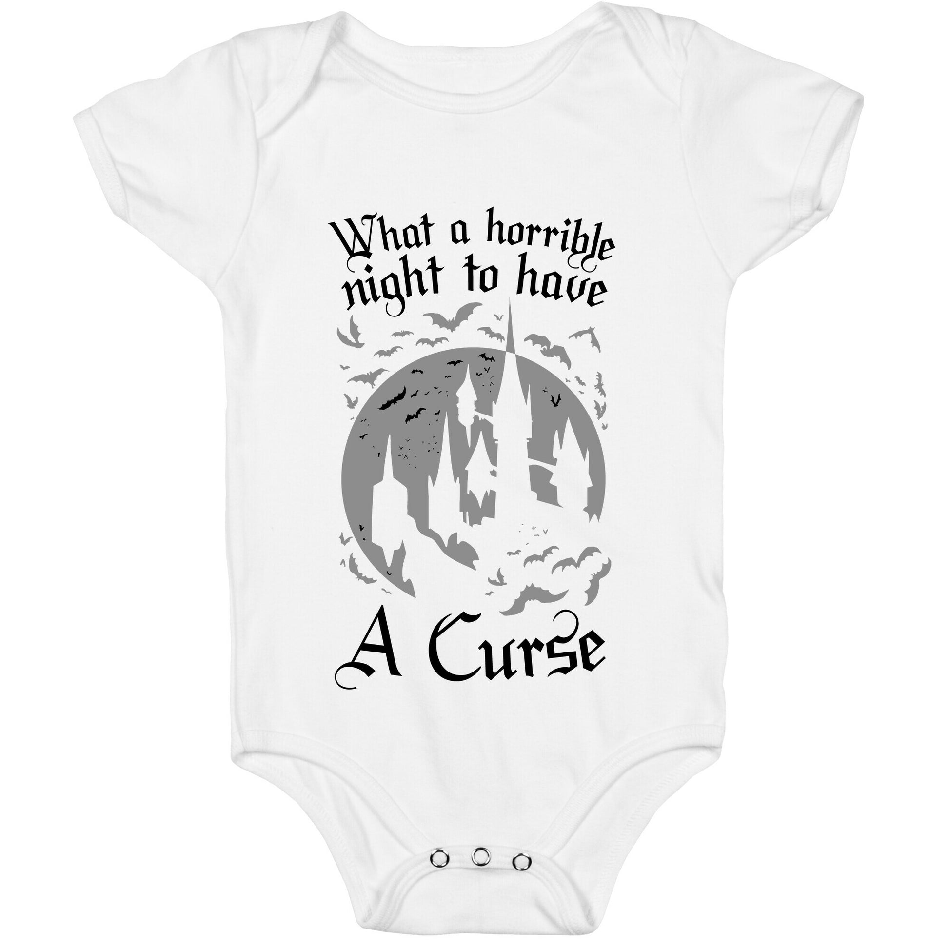 What A Horrible Night To Have A Curse Baby One Piece