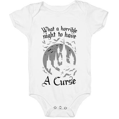 What A Horrible Night To Have A Curse Baby One Piece