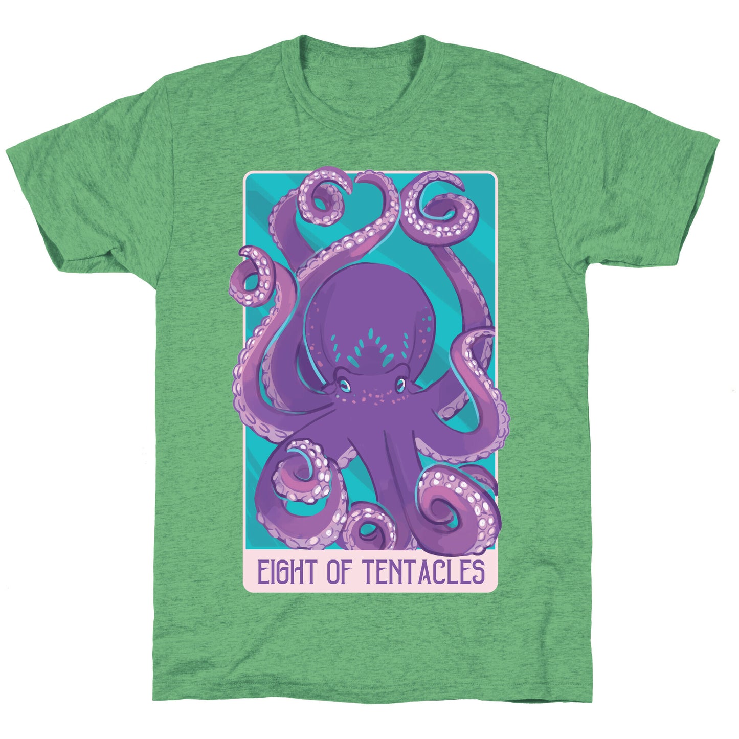 Eight of Tentacles  Unisex Triblend Tee