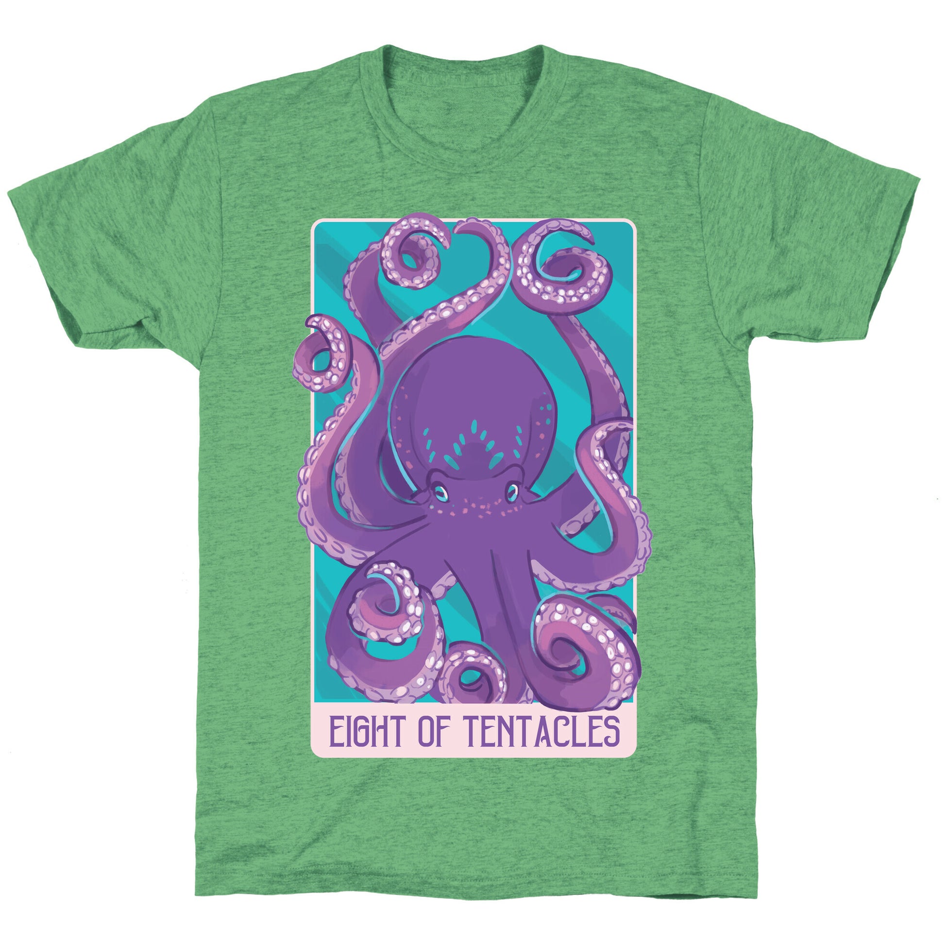 Eight of Tentacles  Unisex Triblend Tee