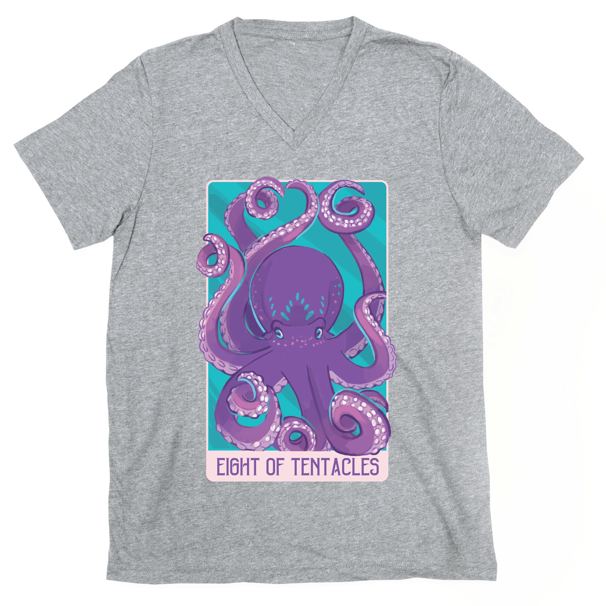 Eight of Tentacles  V-Neck