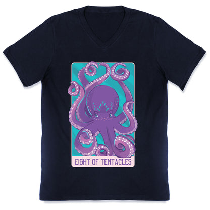 Eight of Tentacles  V-Neck