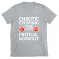Chaotic Crushing This Critical Workout V-Neck