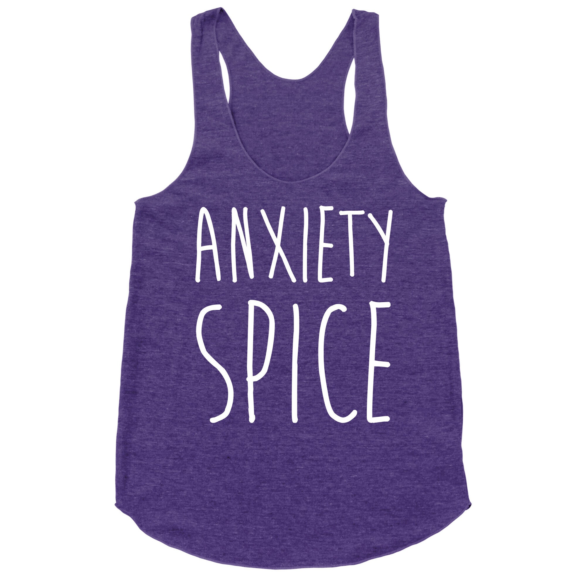 Anxiety Spice Racerback Tank