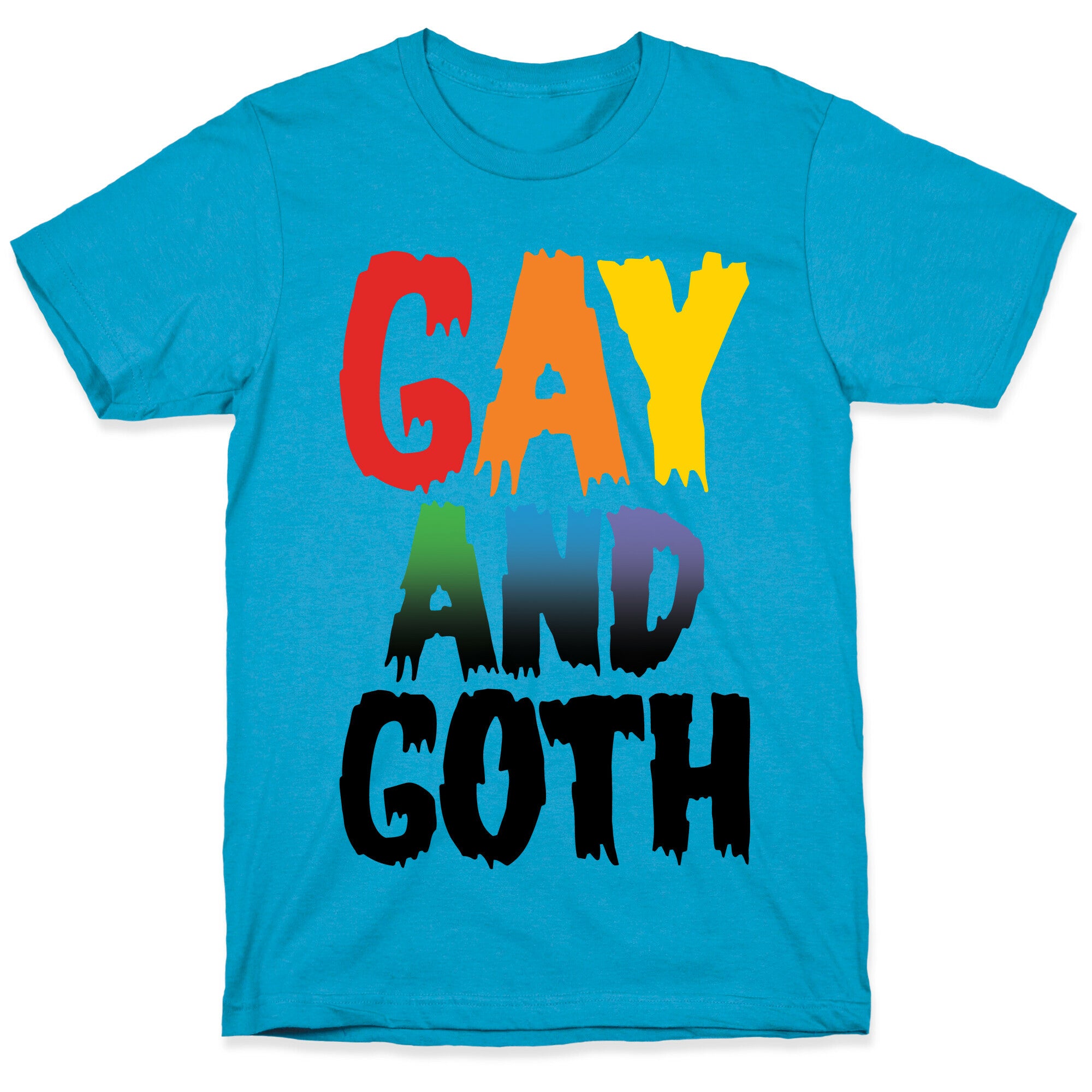 Gay and Goth Unisex Triblend Tee