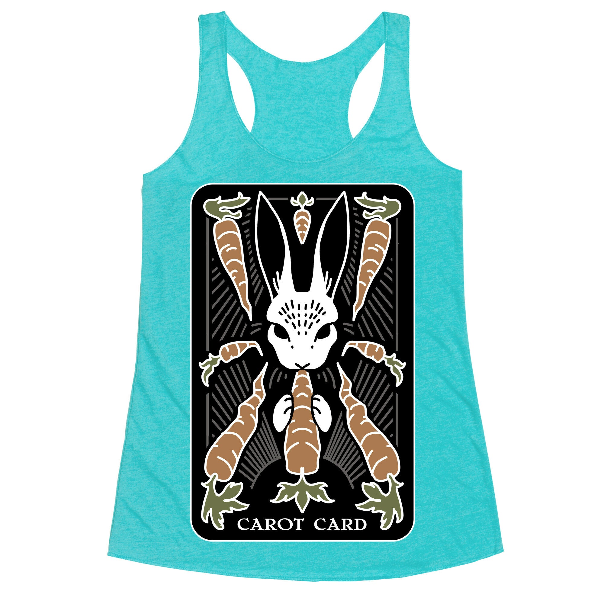 Carot Card Racerback Tank