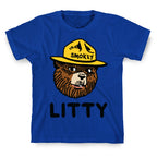 Litty Smokey The Bear T-Shirt