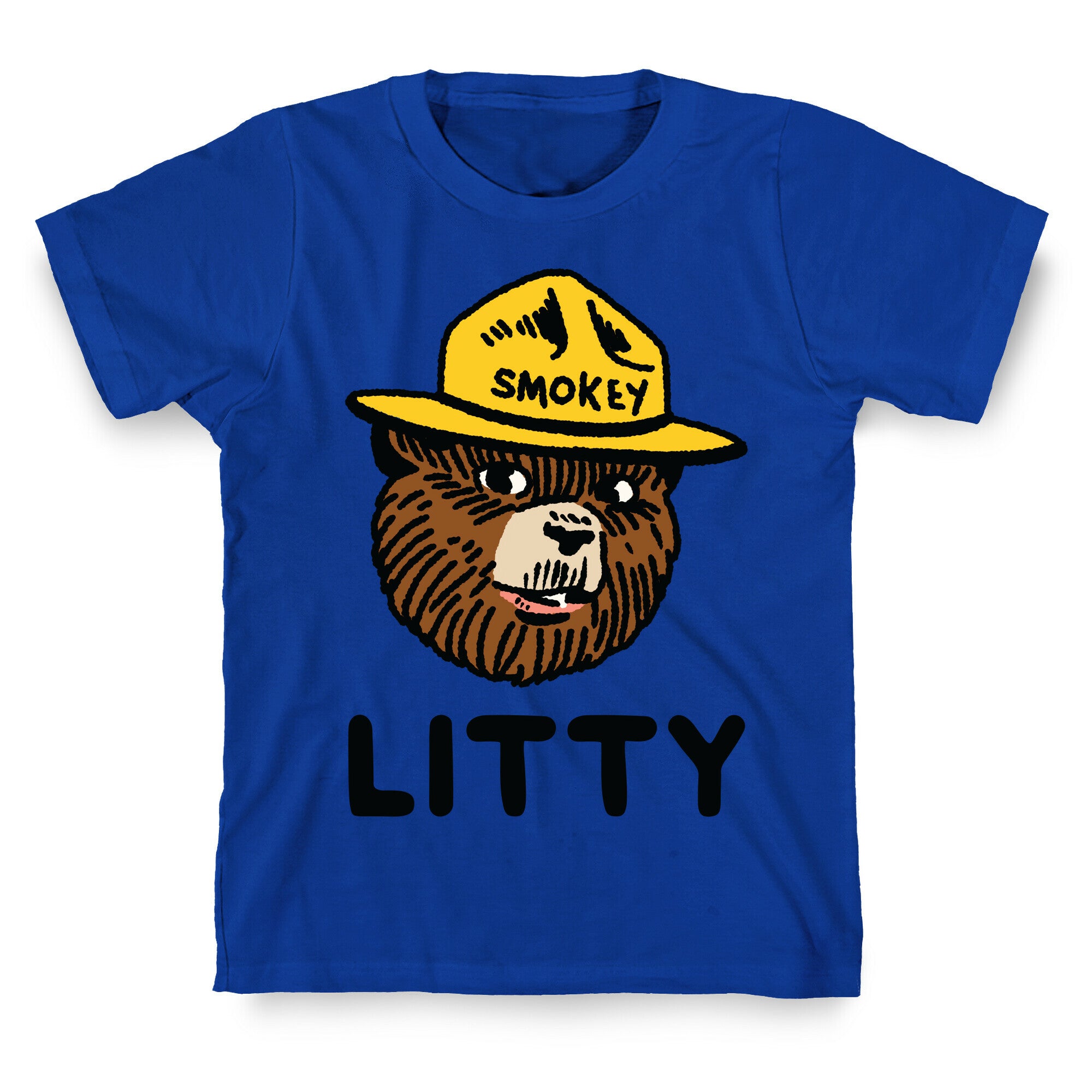 Litty Smokey The Bear T-Shirt