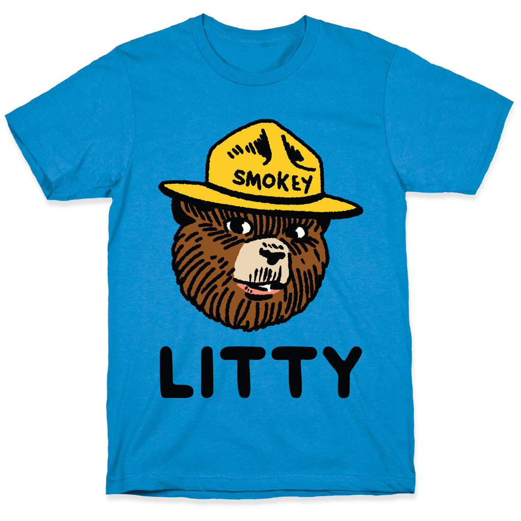Litty Smokey The Bear T-Shirt