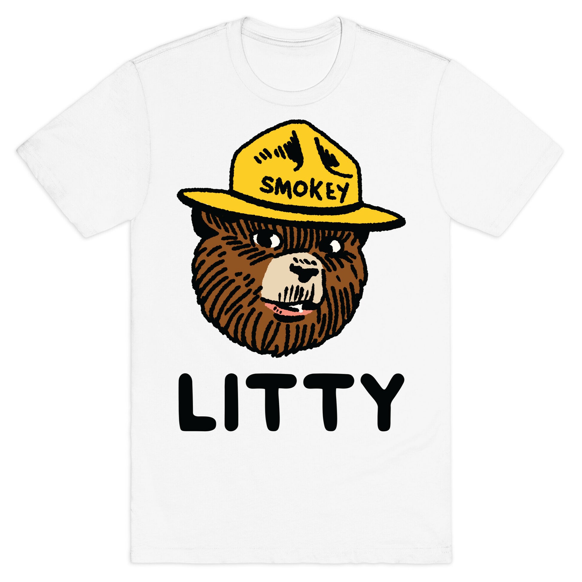 Litty Smokey The Bear T-Shirt
