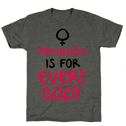 Feminism Is For Everybody Unisex Triblend Tee
