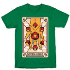 Seven of Dice - D&D Tarot T-Shirt