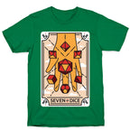 Seven of Dice - D&D Tarot T-Shirt